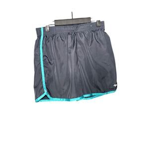 Marika Tek Shorts Women's Size Medium Lined Athletic Short Shorts Blue Gray